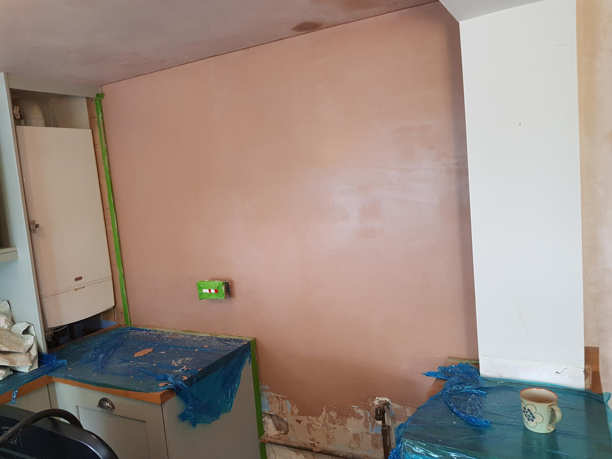 Plastering bude